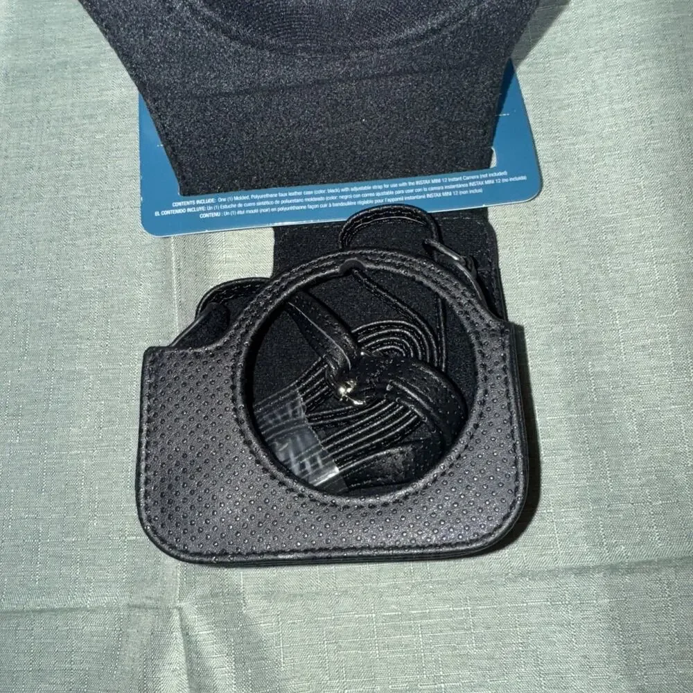 Fujifilm instax mini 12 Camera Case - Black NEW !!!